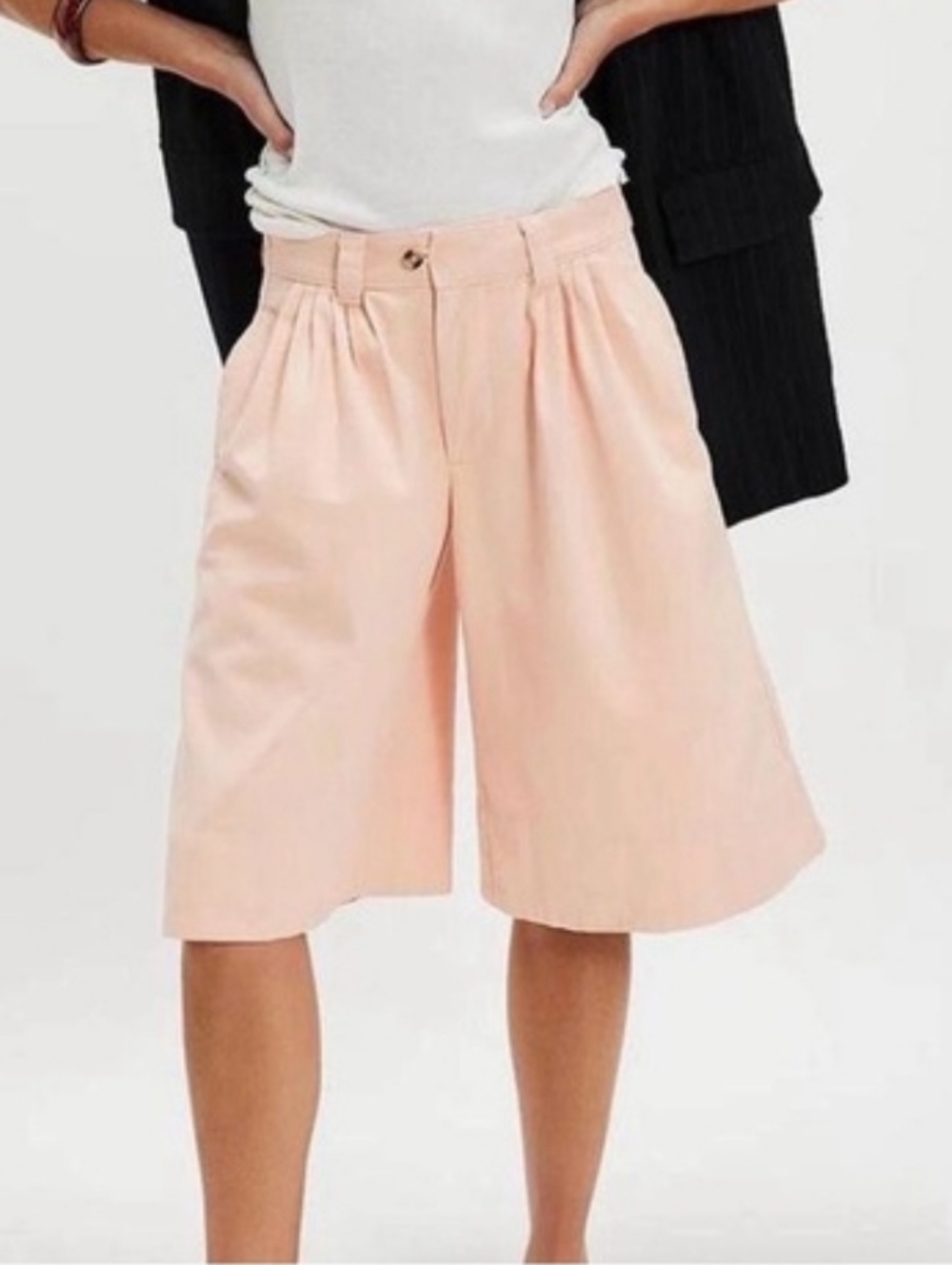 Free People Sadie A-Line Pleated Shorts s4